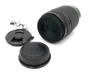(中古品) PENTAX 望遠ズームレンズ DA55-300mmF4-5.8ED Kマウント APS-Cサイズ 21720