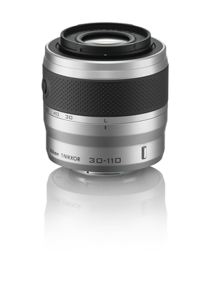 (中古品) Nikon 望遠ズームレンズ 1 NIKKOR VR 30-110mm f/3.8-5.6 シルバー ニコンCXフォーマット専用