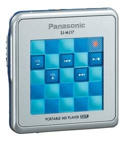 (中古品) パナソニック ポータブルMDプレーヤー ブルー SJ-MJ17-A
