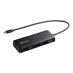 (中古品) BUFFALO Type-C接続ドッキングステーション(PD対応) LUD-U3-CGD