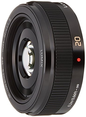(中古品) パナソニック(Panasonic) 単焦点レンズ マイクロフォーサーズ用 ルミックス G 20mm/F1.7 II ASPH. ブラック H-H020A-K