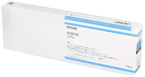 (中古品) エプソン EPSON 純正インクカートリッジ SC9C70 シアン/700ml