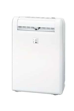 (中古品) Mitsubishi 三菱電機 衣類乾燥除湿機 サラリ 10L コンプレッサー式 ムーブアイ 花粉 静音 省エネ 連続排水 停電復帰機能 MJ-M100SX-W