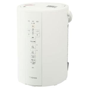 (中古品) 象印 加湿器 長時間加湿タイプ 3.0L スチーム式 蒸気式 フィルター不要 お手入れ簡単 ホワイト EE-DC35-WA