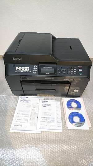 中古品) Brother A3インクジェットFAX複合機 JUSTIO MFC-J6710CDW