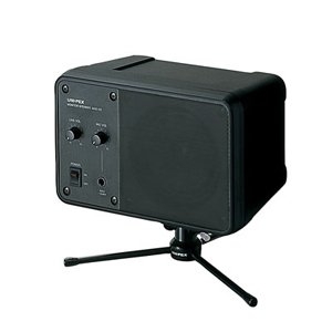 (中古品) ユニペックス アンプ内蔵モニタースピーカー ブラック艶消し MAS-102A