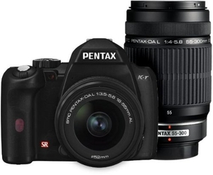 (中古品) PENTAX デジタル一眼レフカメラ K-r Wズームキット ブラック K-rWZK BK