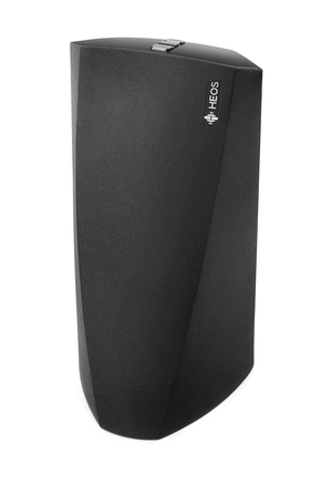 (中古品)Denon HEOS 3 ポータブルネットワークスピーカー 縦横置き仕様/Wi-Fi/Bluetooth/ハイレゾ音源対応 ブラック HEOS3HS2-K