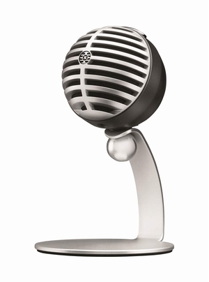 (中古品) SHURE MV5 : コンデンサーマイク 実況/配信/在宅勤務/ウェブ会議 MOTIVシリーズ iOS対応 グレー MV5-DIG-A 【国内正規品/メーカー保証】