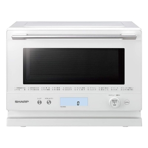 (中古品) シャープ オーブンレンジ PLAINLY ワイドフラット 18L ホワイト RE-WF18A-W