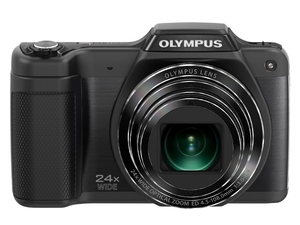 (中古品) OLYMPUS デジタルカメラ STYLUS SZ-15 1600万画素 光学24倍ズーム 広角25mm ブラック SZ-15 BLK