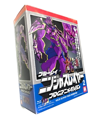 (中古品) ニンジャスレイヤーフロムアニメイシヨン 2 承 (初回生産限定版) [Blu-ray]