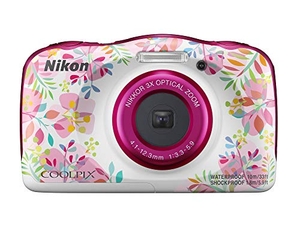 (中古品) Nikon デジタルカメラ COOLPIX W150 防水 W150FL クールピクス フラワー