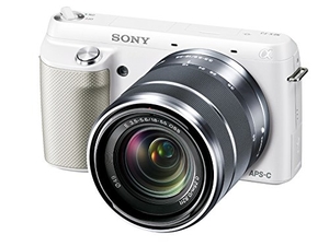 (中古品) SONY ミラーレス一眼 NEX-F3 ズームレンズキット キットレンズ E 18-55mm F3.5-5.6 OSS付属 ホワイト NEX-F3K-W