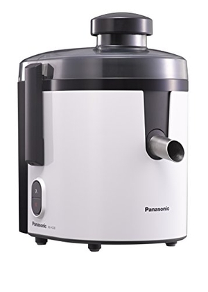 (中古品) パナソニック ジューサー 高速 レシピブック付 ホワイト MJ-H200-W