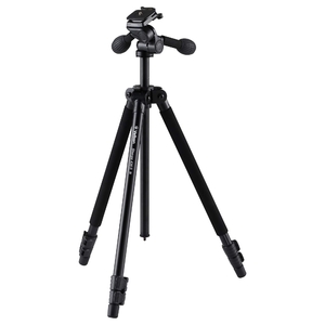 (中古品) Velbon(ベルボン) 三脚 Sherpa(シェルパ) 435 III N 3段 レバーロック 脚径23mm 小型 3Way雲台 DIN規格クイックシュー対応 アルミ脚 500489
