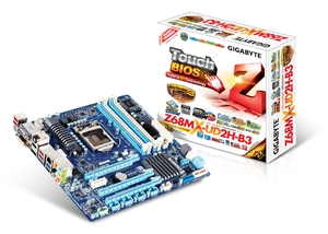 (中古品) GIGABYTE LGA1155 intel Z68(B3) Micro ATX GA-Z68MX-UD2H-B3