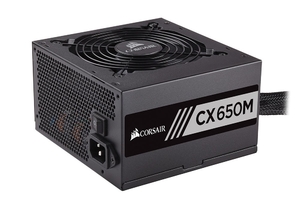 (中古品) Corsair CX650M 80PLUS BRONZE認定 PC電源ユニット PS628 CP-9020103-JP