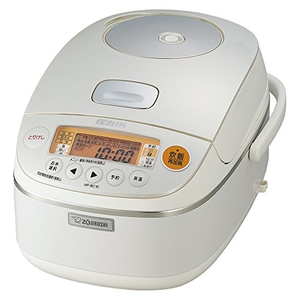 (中古品) 象印 圧力IH炊飯器 5.5合 ホワイト NP-BC10-WA