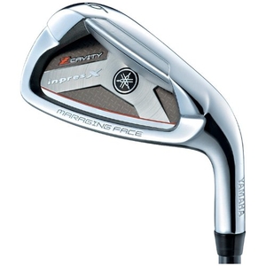 (中古品) ヤマハ ゴルフ インプレスX Z CAVITY キャビティ アイアン 5本組 (6-PW) TBX-512i カーボンシャフト inpres X R