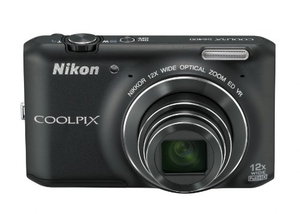 (中古品) Nikon デジタルカメラ COOLPIX S6400 タッチパネル液晶 光学12倍ズーム スマートブラック S6400BK