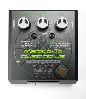(中古品) Ovaltone/MERKAVA OVERDRIVE メルカバオーバードライブ オーヴァルトーン ブースター オーバードライブ