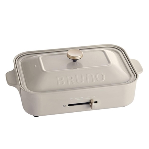 (中古品) BRUNO コンパクトホットプレート グレージュ サイズなし BOE021-ASGZ