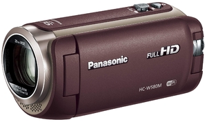 (中古品) パナソニック HDビデオカメラ W580M 32GB サブカメラ搭載 高倍率90倍ズーム ブラウン HC-W580M-T