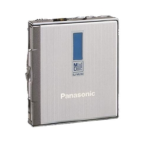 (中古品) Panasonic　パナソニック　SJ-MJ30-S シルバー　ポータブルMDプレーヤー　MDLP非対応　（MD再生専用機）