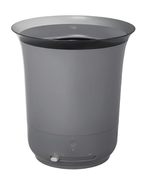 (中古品) BRUNO ブルーノ 大容量 超音波 加湿器 JET MIST ミスト 大容量 おしゃれ 14畳 インテリア 上から給水 お手入れ簡単 大きい 寝室 リビング 超音波式 人気 床置き 4リットル グレー GY BOE030-GY 7760835