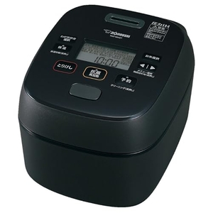 (中古品) 象印マホービン(ZOJIRUSHI) 炊飯器 4合 極め炊き 圧力IHタイプ 日本製 毎回のお手入れ点数2点 ブラック NW-MA07-BA