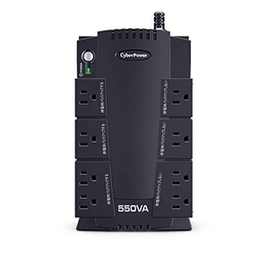 (中古品) CyberPower 無停電電源装置 (常時商用給電/矩形波出力) 550VA/330W CP550JP 14,992円