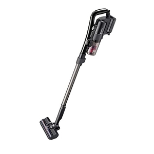 (中古品) シャープ 掃除機 コードレス スティッククリーナー ラクティブエア 軽量 スタンド付き 1.5kg ブラック EC-FR5-B