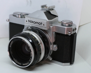 (中古品) nikon nikomat FTN 50mmF2付き