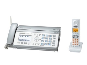 (中古品) パナソニック おたっくす デジタルコードレスFAX 子機1台付き シルバー KX-PW508DL-S