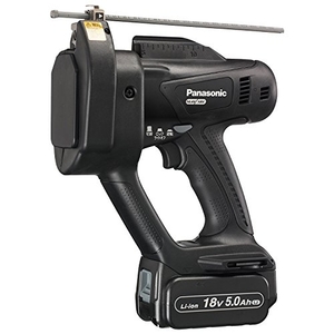 (中古品) パナソニック 充電全ネジカッター 18V 5.0Ah EZ45A4LJ2G-B