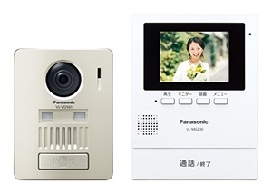 (中古品) パナソニック ワイヤレステレビドアホン(モニター親機+ワイヤレス玄関子機) VL-SGZ30