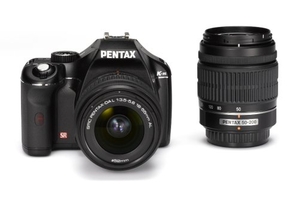 (中古品) Pentax デジタル一眼レフカメラ K-m ダブルズームキット K-mWZK