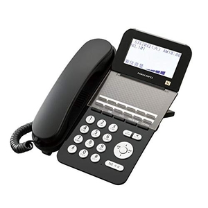 (中古品) ナカヨ NYC-Si 12ボタン標準電話機(B) 黒 NYC-12SI-SDB
