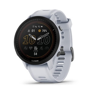 (中古品) ガーミン(GARMIN) Forerunner 955 Dual Power ランニングウォッチ GPS White【日本正規品】 バンドサイズ22mm