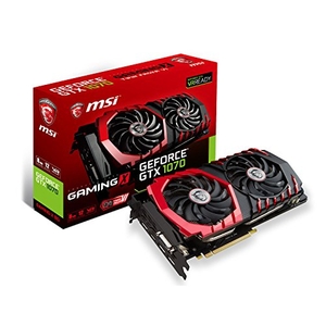 (中古品) MSI オリジナルクーリングシステム TWINFROZR VI 搭載 GeForce GTX 1070グラフィックボード GeForce GTX 1070 GAMING X 8G