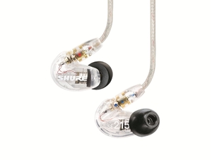 (中古品) 【旧モデル】SHURE イヤホン SE215/カナル型 クリアー SE215-CL-J 【国内正規品】