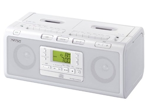 (中古品) SONY CDラジカセ W78 ホワイト CFD-W78/W