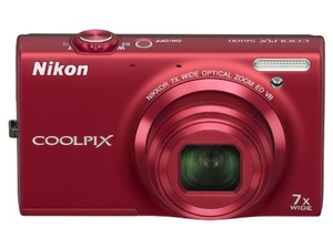 (中古品) NikonデジタルカメラCOOLPIX S6100 スーパーレッド S6100RD