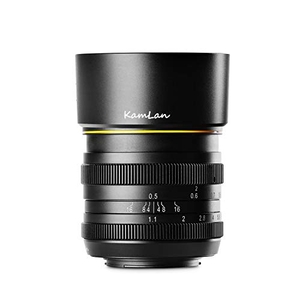 (中古品) 【国内正規品】 KAMLAN 交換レンズ 単焦点レンズ 50mm F1.1 キヤノン Mマウント用 APS-C 国内付き KAM0012
