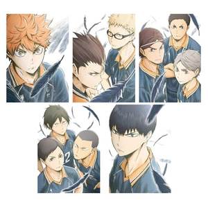 (中古品) ハイキュー!! 烏野高校 VS 白鳥沢学園高校 全巻セット(Vol.1~5) 【Blu-ray】