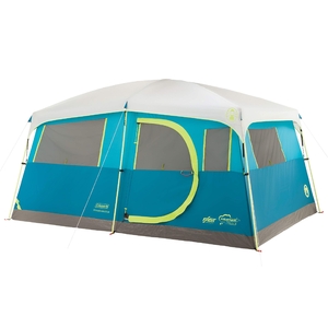 (中古品) Coleman 8-Person Camping Tent with Built-in Closet | Tenaya Lake Cabin Tent with Fast Pitch Setup 141［並行輸入］