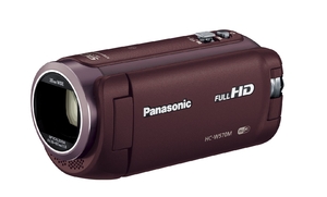 (中古品) パナソニック HDビデオカメラ W570M ワイプ撮り 90倍ズーム ブラウン HC-W570M-T