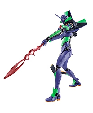 (中古品) ROBOT魂 エヴァンゲリヲン [SIDE EVA] エヴァンゲリオン初号機+カシウスの槍 (リニューアルカラーエディション) 約170mm ABS&amp;PVC製 塗装済み可動フィギュア BAS62117