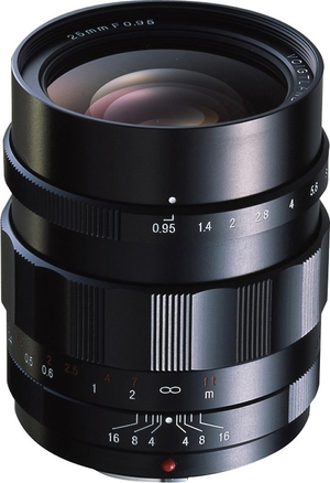 (中古品) VoightLander 単焦点広角レンズ NOKTON 25mm F0.95 Micro Four Thirds マイクロフォーサーズ対応 232013